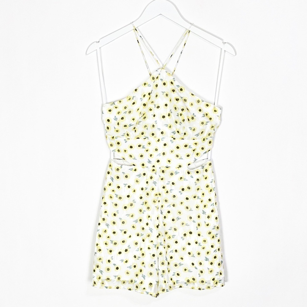 NWOT - Anthropologie Hutch Ditsy Floral Seaside Romper